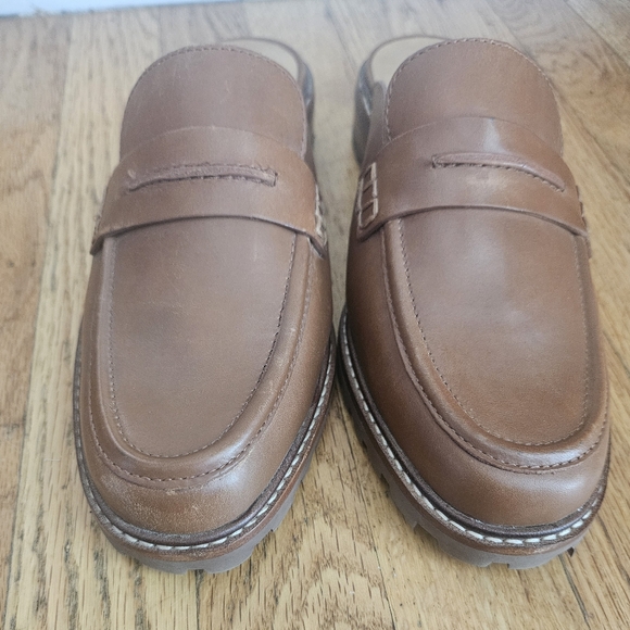 Men's Tan Loafers - Picture 4 of 10